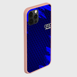 Чехол для iPhone 12 Pro Max AUDI, цвет: 3D-светло-розовый — фото 2