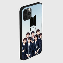 Чехол для iPhone 12 Pro Max BTS, цвет: 3D-черный — фото 2