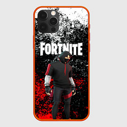 Чехол для iPhone 12 Pro Max IKONIK FORTNITE, цвет: 3D-красный