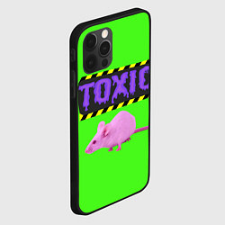 Чехол для iPhone 12 Pro Max Toxic, цвет: 3D-черный — фото 2