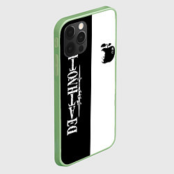 Чехол для iPhone 12 Pro Max Death Note, цвет: 3D-салатовый — фото 2