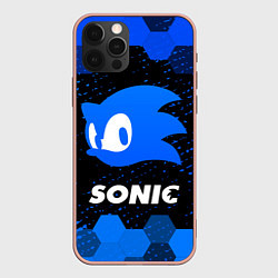 Чехол для iPhone 12 Pro Max СОНИК SONIC, цвет: 3D-светло-розовый