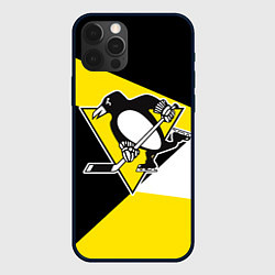 Чехол для iPhone 12 Pro Max Pittsburgh Penguins Exclusive, цвет: 3D-черный