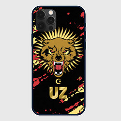 Чехол iPhone 12 Pro Max Узбекистан - агрессивный волк