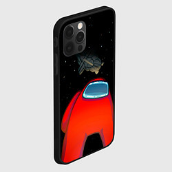 Чехол для iPhone 12 Pro Max Among Us, цвет: 3D-черный — фото 2