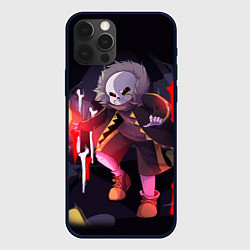 Чехол для iPhone 12 Pro Max UNDERTALE, цвет: 3D-черный