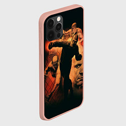 Чехол для iPhone 12 Pro Max Федор Емельяненко Император, цвет: 3D-светло-розовый — фото 2