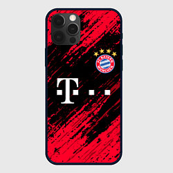 Чехол для iPhone 12 Pro Max BAYERN MUNCHEN БАВАРИЯ, цвет: 3D-черный