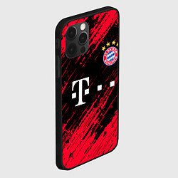 Чехол для iPhone 12 Pro Max BAYERN MUNCHEN БАВАРИЯ, цвет: 3D-черный — фото 2