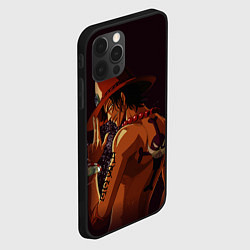 Чехол для iPhone 12 Pro Max One Piece Портгас Д Эйс, цвет: 3D-черный — фото 2