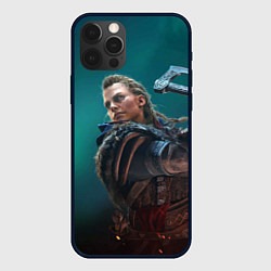 Чехол для iPhone 12 Pro Max ASSASSINS CREED VALHALLA, цвет: 3D-черный