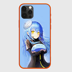 Чехол для iPhone 12 Pro Max Slime, цвет: 3D-красный