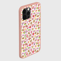 Чехол для iPhone 12 Pro Max Сладкий рай, цвет: 3D-светло-розовый — фото 2