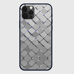 Чехол для iPhone 12 Pro Max Геометрия, цвет: 3D-черный