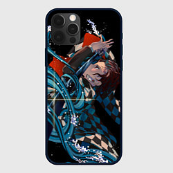 Чехол для iPhone 12 Pro Max КЛИНОК РАССЕКАЮЩИЙ ДЕМОНОВ, цвет: 3D-черный