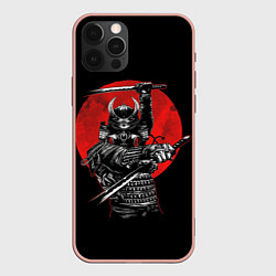 Чехол для iPhone 12 Pro Max Samurai, цвет: 3D-светло-розовый