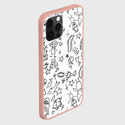 Чехол для iPhone 12 Pro Max DIE ANTWOORD, цвет: 3D-светло-розовый — фото 2