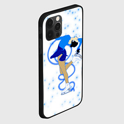 Чехол для iPhone 12 Pro Max Фигурное катание, цвет: 3D-черный — фото 2