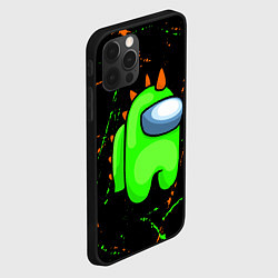 Чехол для iPhone 12 Pro Max AMONG US - FORTNITE REX, цвет: 3D-черный — фото 2