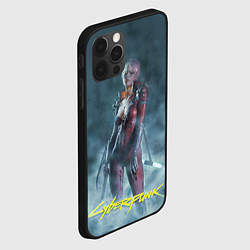 Чехол для iPhone 12 Pro Max Cyberpunk 2077, цвет: 3D-черный — фото 2