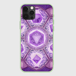 Чехол для iPhone 12 Pro Max DnD Dices: Lavander, цвет: 3D-салатовый