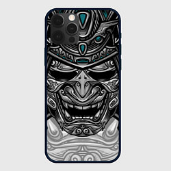 Чехол для iPhone 12 Pro Max Cyber Samurai, цвет: 3D-черный