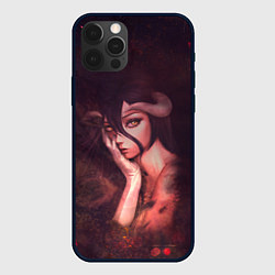 Чехол для iPhone 12 Pro Max Альбедо, цвет: 3D-черный