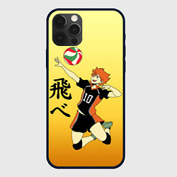 Чехол для iPhone 12 Pro Max Fly High Haikyuu!!, цвет: 3D-черный