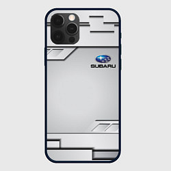 Чехол для iPhone 12 Pro Max SUBARU СУБАРУ, цвет: 3D-черный