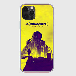 Чехол для iPhone 12 Pro Max Cyberpunk 2077, цвет: 3D-серый