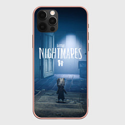 Чехол для iPhone 12 Pro Max Little Nightmares II, цвет: 3D-светло-розовый