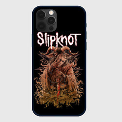 Чехол для iPhone 12 Pro Max SLIPKNOT, цвет: 3D-черный