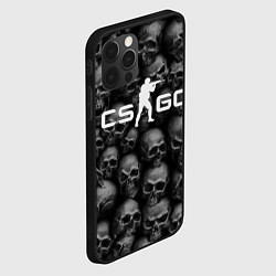 Чехол для iPhone 12 Pro Max CS:GO Catacombs Катакомбы, цвет: 3D-черный — фото 2