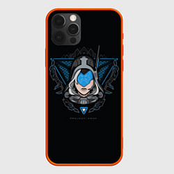 Чехол для iPhone 12 Pro Max Project Ashe, цвет: 3D-красный