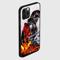 Чехол для iPhone 12 Pro Max Metal Gear, цвет: 3D-черный — фото 2