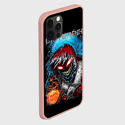 Чехол для iPhone 12 Pro Max Disturbed, цвет: 3D-светло-розовый — фото 2