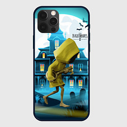 Чехол для iPhone 12 Pro Max Little Nightmares 2, цвет: 3D-черный