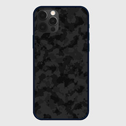 Чехол для iPhone 12 Pro Max СПЕЦ КАМУФЛЯЖ, цвет: 3D-черный