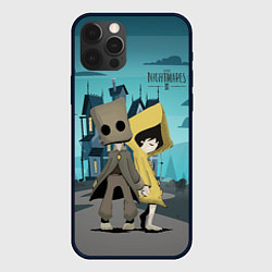 Чехол для iPhone 12 Pro Max Little Nightmares 2, цвет: 3D-черный