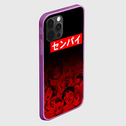 Чехол для iPhone 12 Pro Max SENPAI СЕНПАЙ, цвет: 3D-сиреневый — фото 2