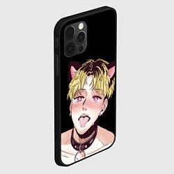 Чехол для iPhone 12 Pro Max АхегаоAhegao О Чан У, цвет: 3D-черный — фото 2