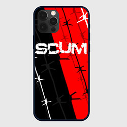 Чехол для iPhone 12 Pro Max SCUM, цвет: 3D-черный