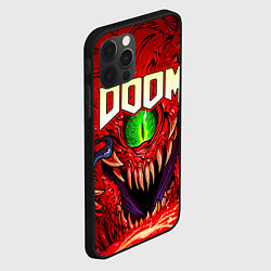Чехол для iPhone 12 Pro Max DOOM Eternal, цвет: 3D-черный — фото 2