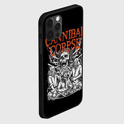 Чехол для iPhone 12 Pro Max Cannibal Corpse, цвет: 3D-черный — фото 2