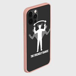 Чехол для iPhone 12 Pro Max Френдли DayZ, цвет: 3D-светло-розовый — фото 2