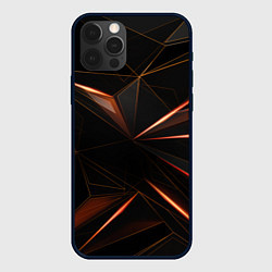 Чехол для iPhone 12 Pro Max Геометрическая Абстракция, цвет: 3D-черный