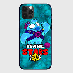 Чехол для iPhone 12 Pro Max Brawl StarsSqueak, цвет: 3D-черный