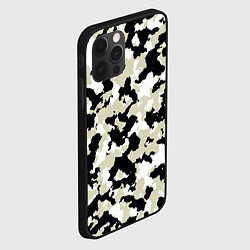 Чехол для iPhone 12 Pro Max Холодный камуфляж, цвет: 3D-черный — фото 2
