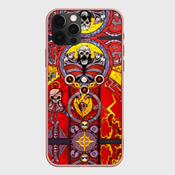 Чехол для iPhone 12 Pro Max Path of Exile, цвет: 3D-светло-розовый