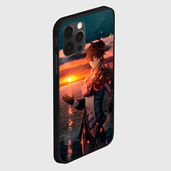 Чехол для iPhone 12 Pro Max Tartaglia art, цвет: 3D-черный — фото 2